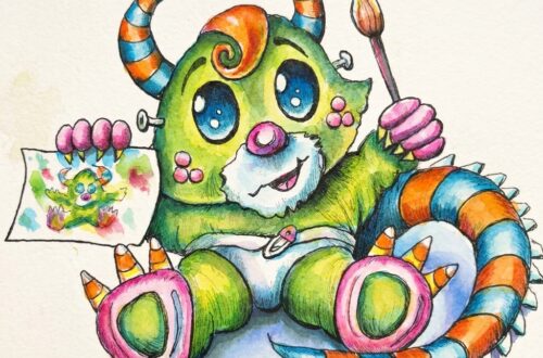 Aquarellmonster
