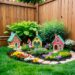 Ein kleiner Garten für Kinder.