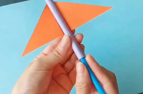 Eine Papierrakete basteln, die weit fliegt