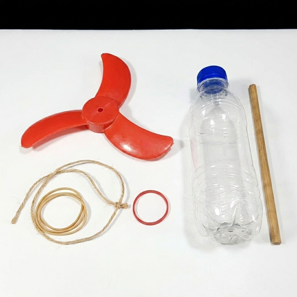 Herstellung eines handbetriebenen Gummiventilators