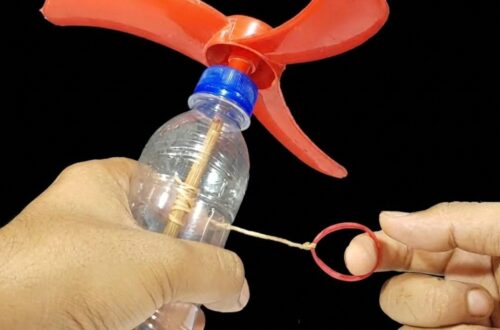 Herstellung eines handbetriebenen Gummiventilators