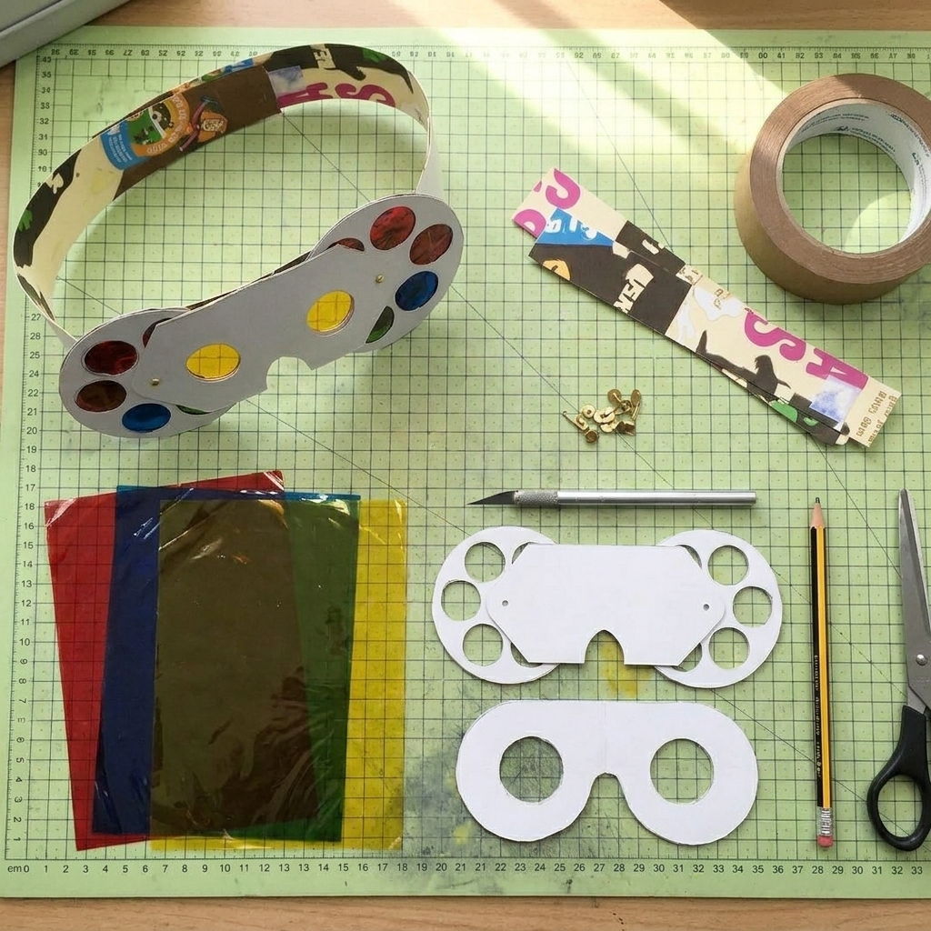 Herstellung von 3D-Brillen für Kinder