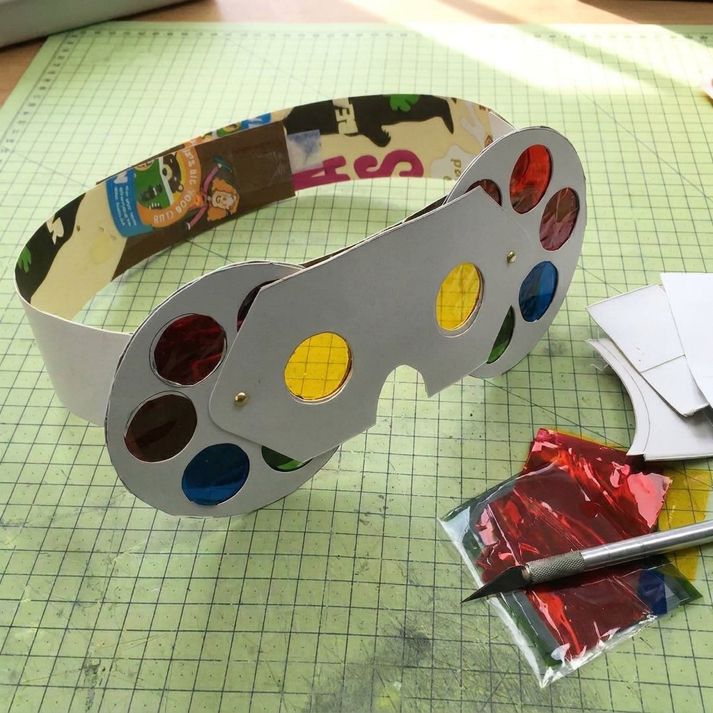 Herstellung von 3D-Brillen für Kinder