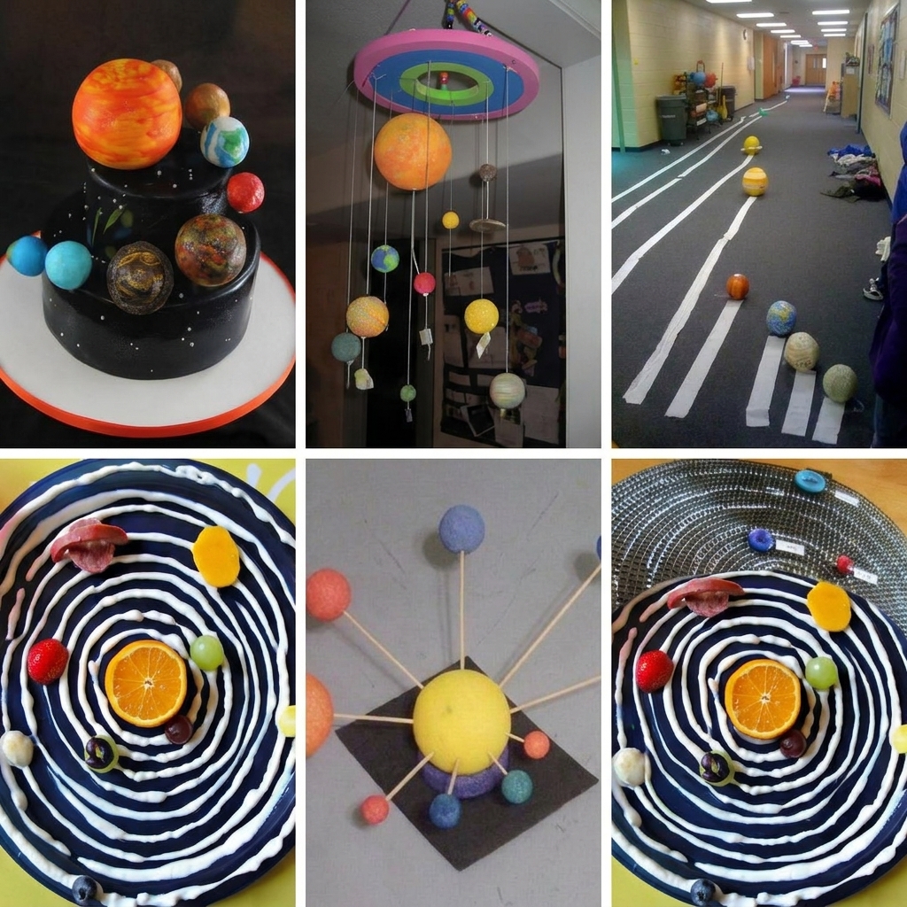 Das Sonnensystemprojekt für Kinder