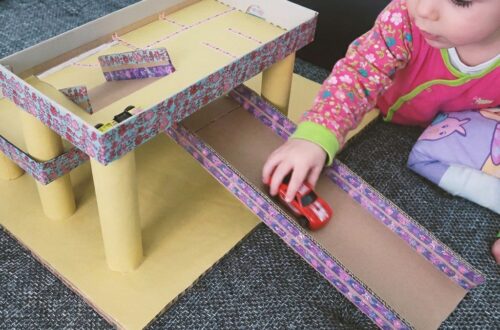 Die Herstellung von Spielzeug aus Pappe