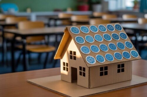 Ein einfaches Schulprojekt zum Thema Solarenergie für Kinder