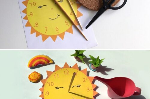 Eine einfache Sonnenuhr bauen