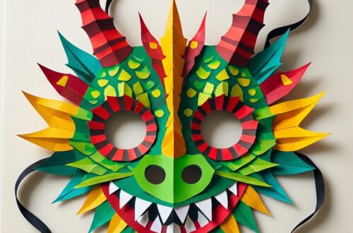 Herstellung von Papiermasken
