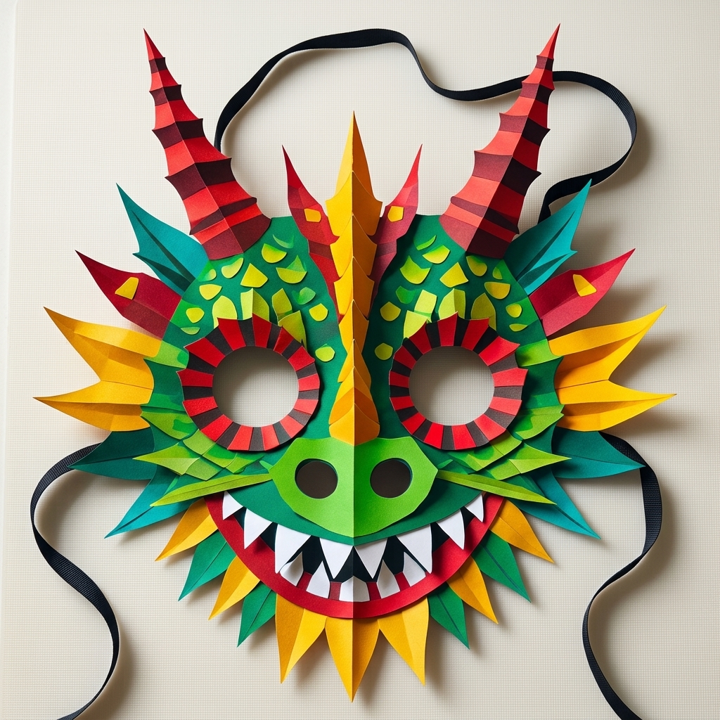 Herstellung von Papiermasken