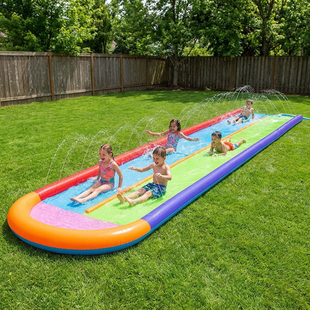 Ideen für Wasserpartys im Garten, bei denen Kinder sich nicht langweilen