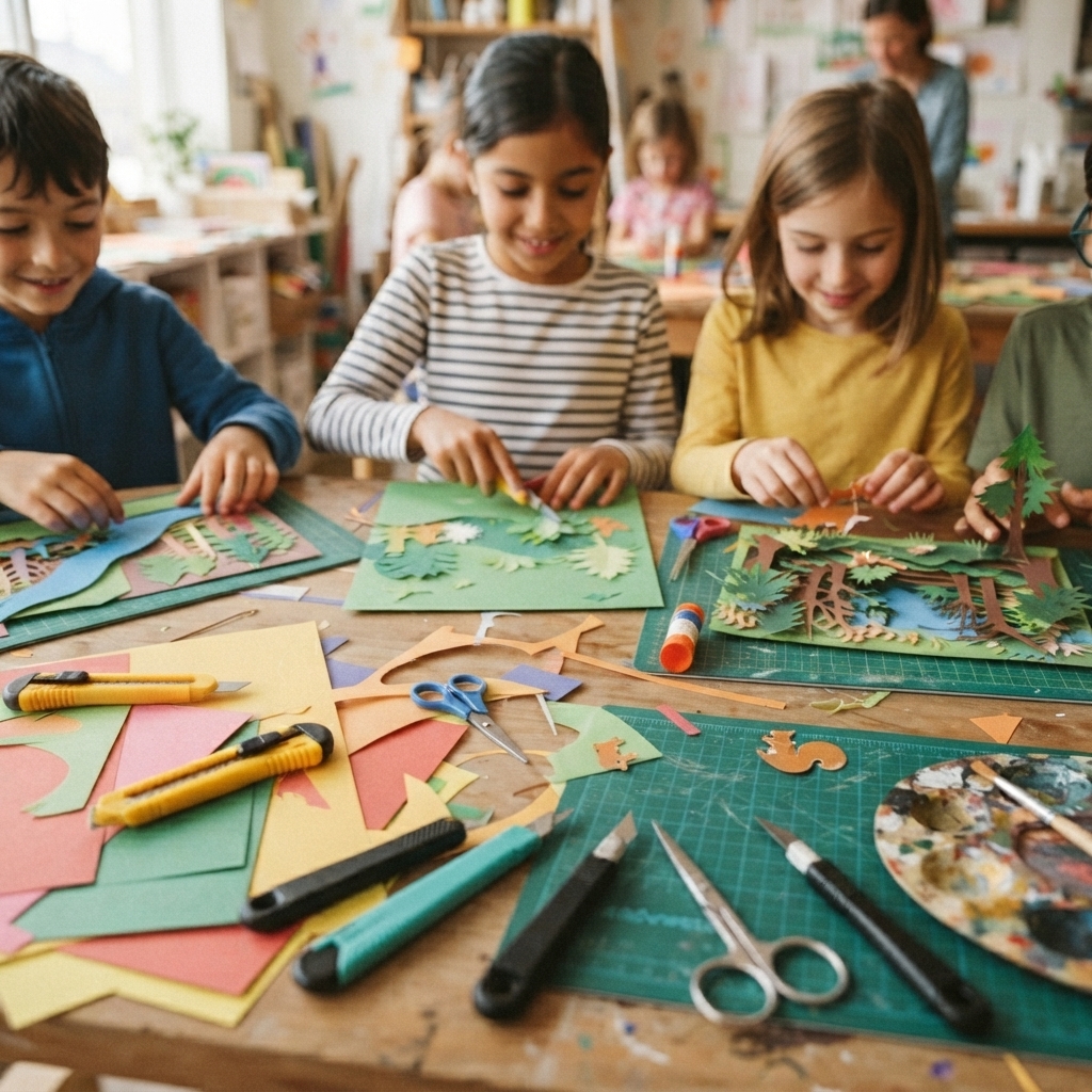 Paper carving is an exciting