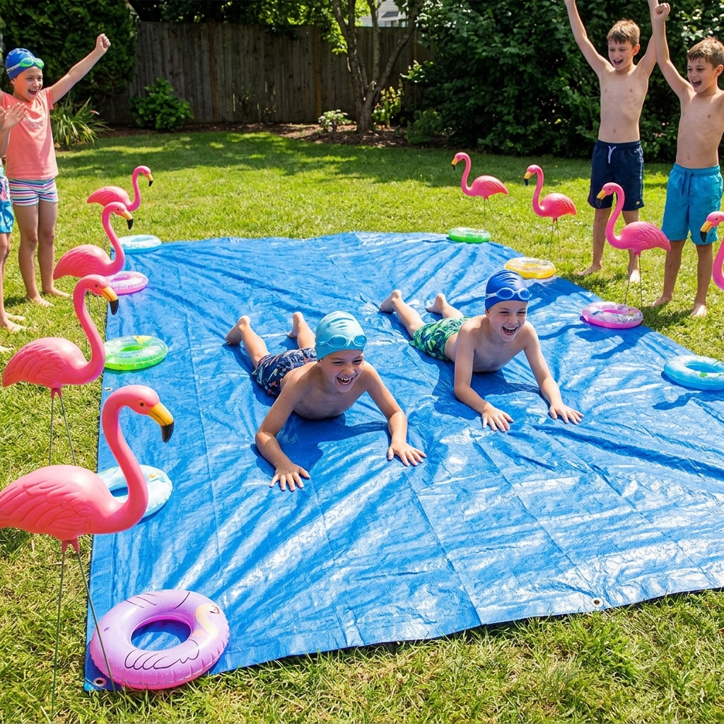 Poolpartyspiele ohne Pool