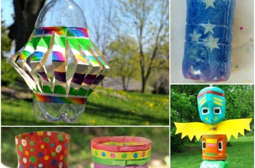 Recycling von Plastikflaschen