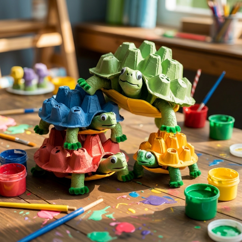 Schildkrötenfamilie