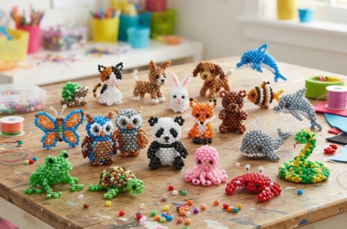 Cute Beaded Animals for Children