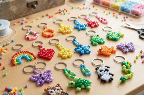 Easy Ideas for Making Beaded Keychains