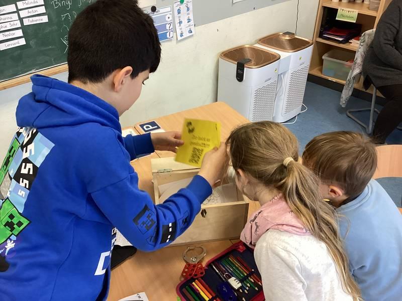 Schatzsuche im Klassenzimmer